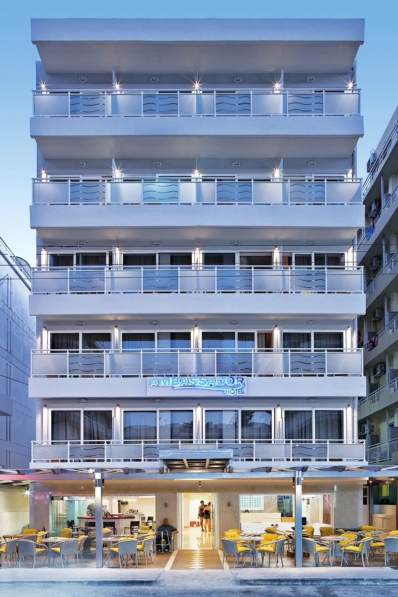 Exterior of Ambassador City Hotel