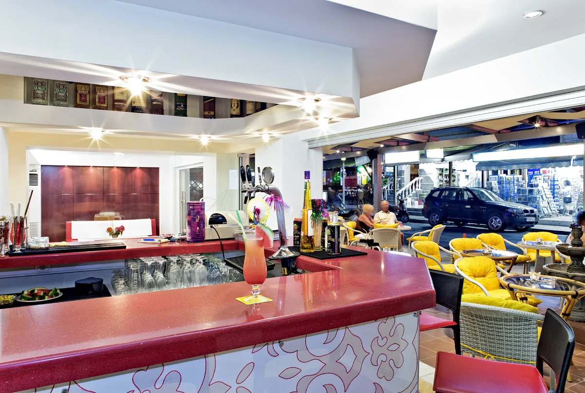 Hotel bar area