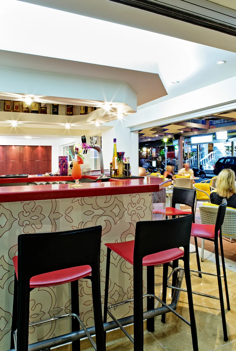 Bar and lounge view