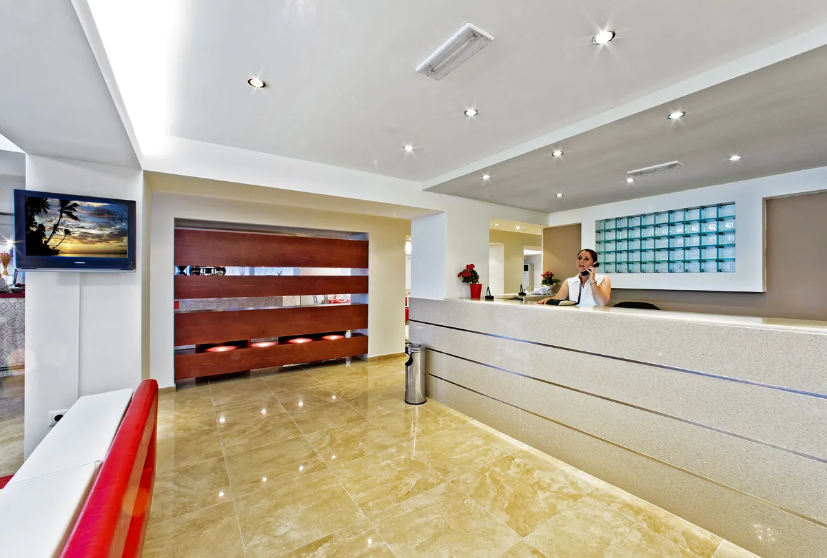 Reception desk